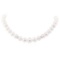 0.78 ctw Diamond and South Sea Pearl Necklace - 14KT White Gold