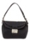 Fendi Black Denim Mamma Baguette Hobo Bag