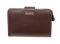 Coach Brown Darcy Leather Tab Wallet