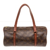 Louis Vuitton Brown Vintage Papillon Shoulder Bag