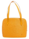 Louis Vuitton Yellow Epi Leather Lussac Shoulder Bag