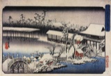 Hiroshige Temple Complex in the Snow