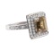 3.01 ctw Diamond Ring - 14KT White Gold