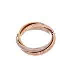 Cartier 18K Gold Extra Small Trinity Ring 49