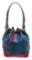 Louis Vuitton Blue Red Epi Leather Noe GM Bucket Bag