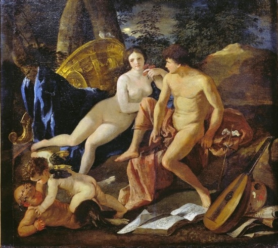 Nicolas Poussin - Venus and Mercury