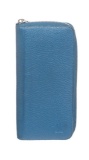 Louis Vuitton Blue Taurillon Leather Vertical Zippy Wallet