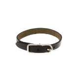 Hermes Black Leather 1 Bracelet