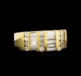 18KT Yellow Gold 1.39 ctw Diamond Ring