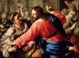 Bernardino Mei - Christ Cleansing the Temple