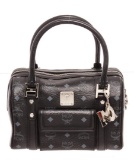 MCM Black Boston Bag