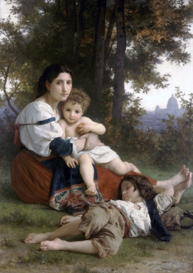 William Bouguereau - Rest