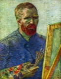 Van Gogh - Self-Portrait In Front Easel