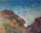 Claude Monet - On the Cliffs of Pour Ville, Fine Weather