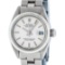 Rolex Ladies Stainless Steel Silver Index Oyster Band 26MM Datejust Wristwatch