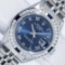 Rolex 26 Ladies Stainless Steel Factory Blue Roman With Service Card and Box