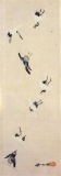 Hiroshige  Cranes Flying