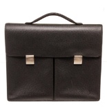 Louis Vuitton Black Leather Briefcase