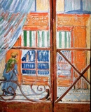 Van Gogh - A Pork-Butchers Shop Seen From A Window