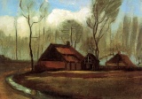 Van Gogh - Farmhouses Among Trees