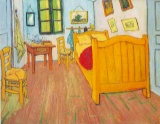 Van Gogh - The Bedroom In Arles. Saint-Remy