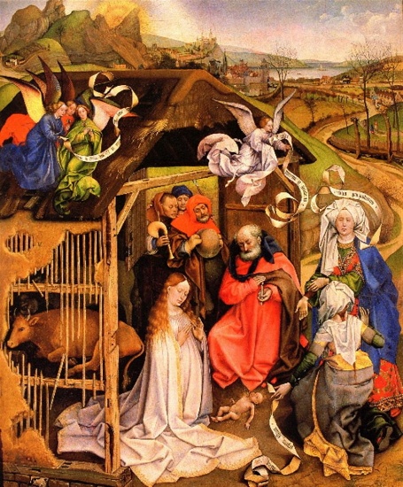 Robert Campin -Birth of Christ
