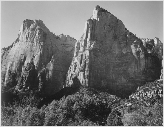 Adams - Court of the Patriarchs, Zion National Park Utah