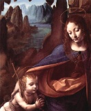 Leonardo da Vinci - Maria and Christ