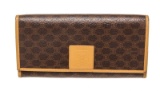 Chloe Brown Black Leather Wallet