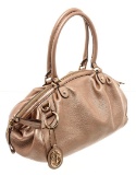 Gucci Metallic Pink Leather Large Sukey Tote Bag