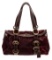 Coach Red Limited Edition Pony Hair Turnlock Satchel