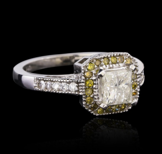14KT White Gold 1.31 ctw Diamond Ring