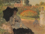 Claude Monet - Camille in the Garden with Jean and His Nanny
