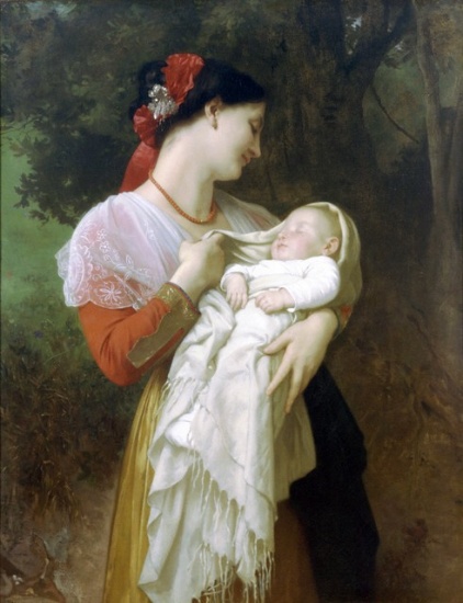 William Bouguereau - Maternal Admiration