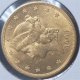 1904 20$  Liberty Head Double Eagle Gold Coin BU