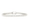 3.20 ctw Round Brilliant Cut Diamond Tennis Bracelet - 14KT White Gold