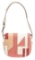 Tory Burch Multicolor Canvas Coral Patchwor Shoulder Bag