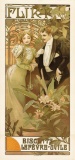 Alphonse Mucha - Flirt