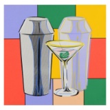 Martini by Steve Kaufman (1960-2010)