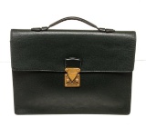 Louis Vuitton Black Epi Leather Briefcase