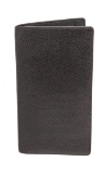 Louis Vuitton Black Ron Checkbook Long Wallet