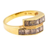 1.65 ctw Princess Cut Diamond Ring - 14KT Rose Gold
