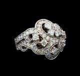 2.77 ctw Diamond Ring - 14KT White Gold