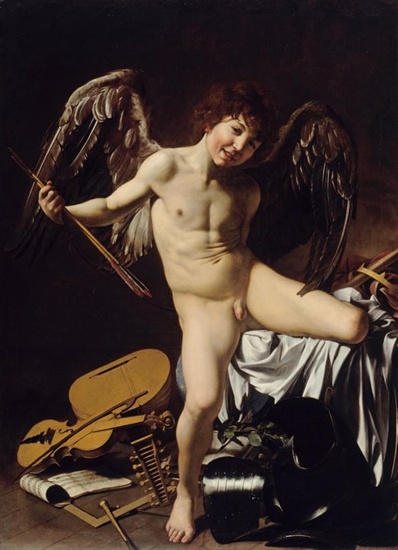 Michelangelo Merisi da Caravaggio  - Cupid as Victor