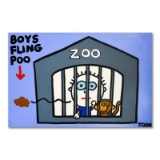 Boys Fling Poo by Goldman Original