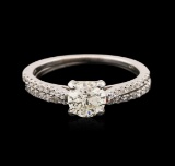 14-18KT White Gold 1.08 ctw Diamond Wedding Ring Set