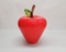 Large Red Apple by Seattle Glassblowing Studio
