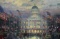 Flags over the Capitol by Thomas Kinkade