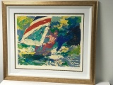 Windsurfer by LeRoy Neiman (1921-2012)