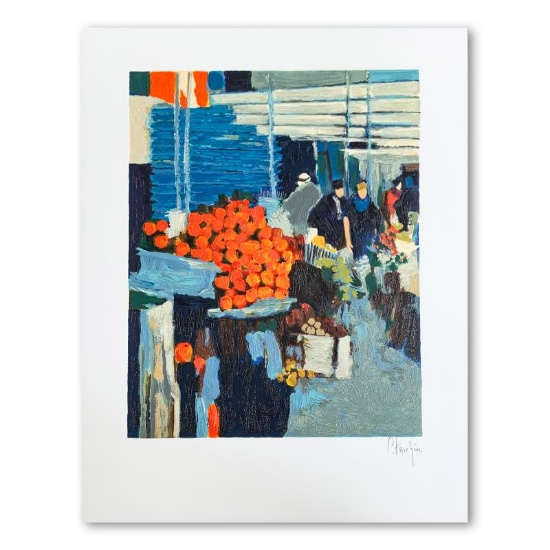 The Fruit Market by Fauchere, Claude